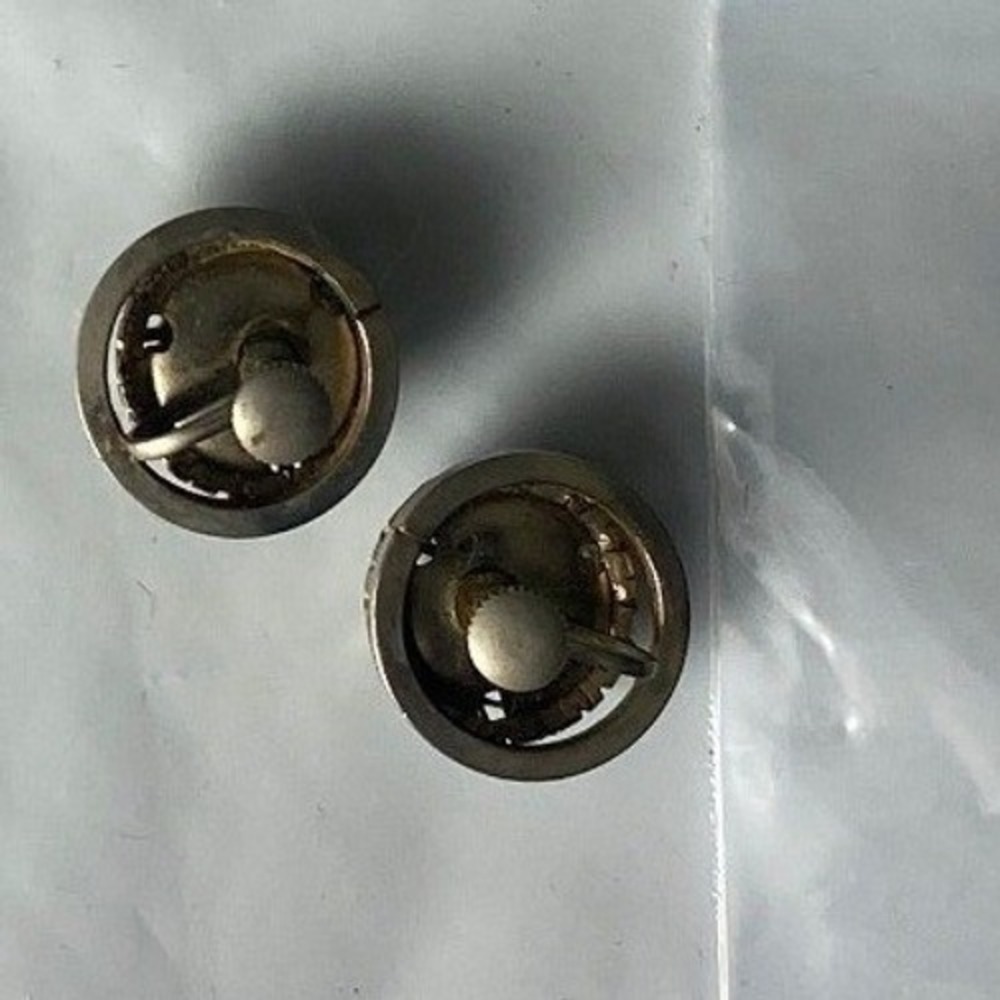 Silver Metal Jingle Bells‎ Craft Supplies Sewing Charms 2 Piece Lot